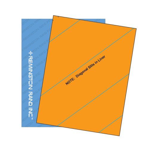 8-1/2″ x 11″ Fluorescent Orange Sheeted Labels