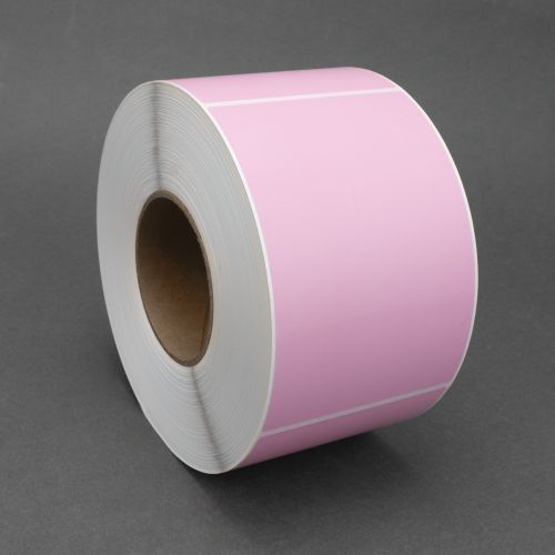 4″ x 6″ Pastel Pink Thermal Transfer Labels