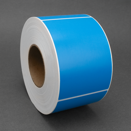 4″ x 6″ Fluorescent Blue Thermal Transfer Labels