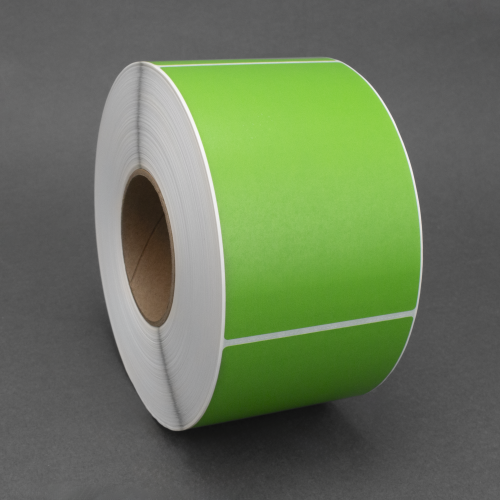 4″ x 6″ Green Direct Thermal Labels