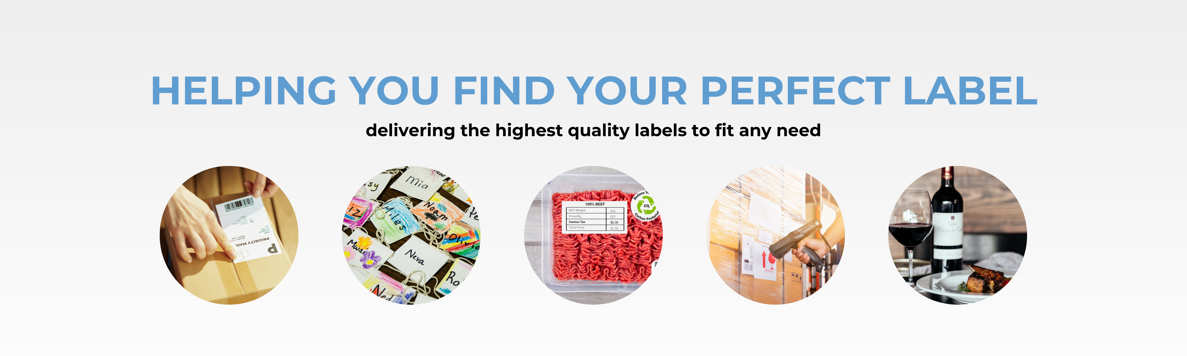 Helping you find your perfect labels